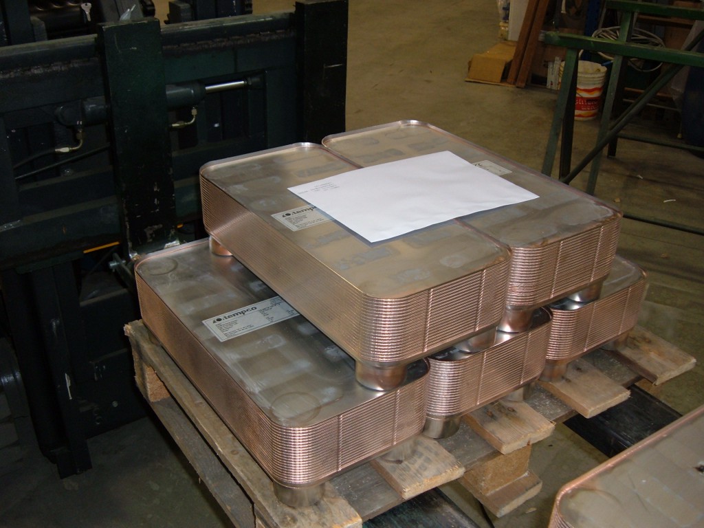 Soldering connections on brazed plate heat exchanger how to do