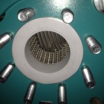 condensatore a piastre ispezionabile con guarnizioni in teflon