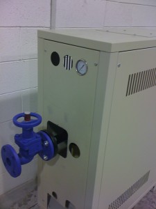 TREG ST steam heating thermoregulating unit