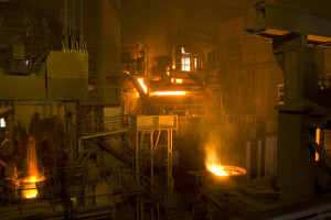 steel mill plate heat exchangers application