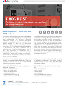 Termoregolazione scheda tecnica centraline T REG HC ST