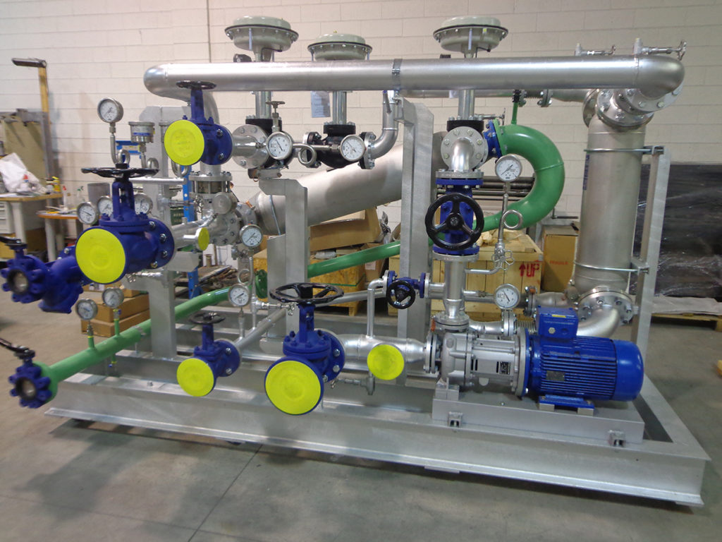 termoregolazione atex impianto chimico