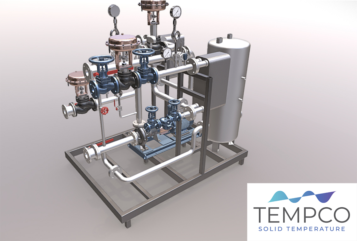 Tempco centraline termoregolazione TCPU HC modello 3D