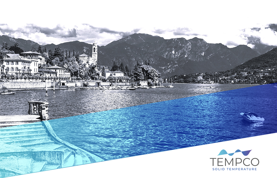 Tempco scambiatori immersione TCOIL pompe di calore villa Lago di Como