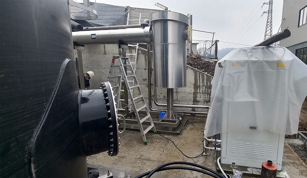 Tempco biogas impianti trattamento chiller scambiatori installazione
