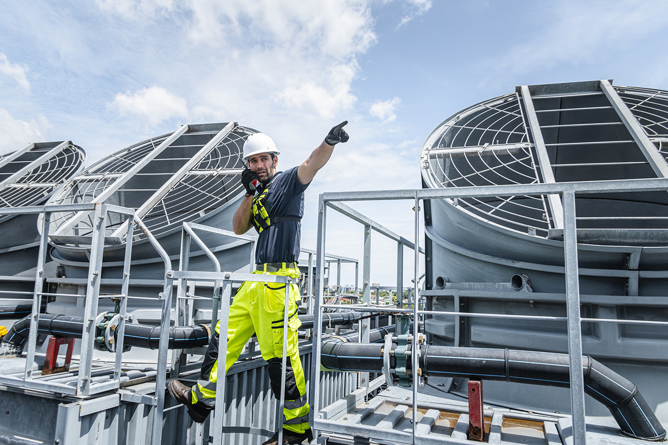 Illustrative image of preventive maintenance checks and inspections for cooling systems before the extreme temperatures of summer can lead to unwanted production downtime.